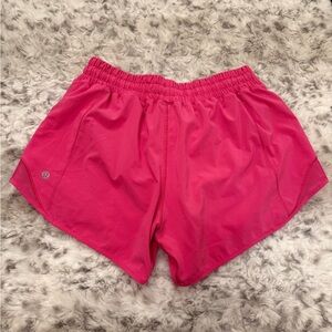 Sonic Pink Lululemon Hotty Hot shorts!